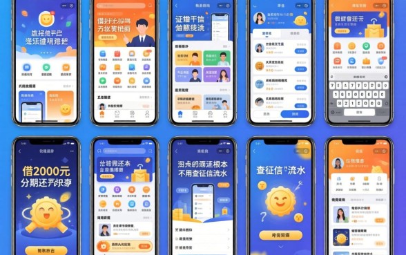 我试了十几个平台，发现借2000元分期还根本不用查征信流水
