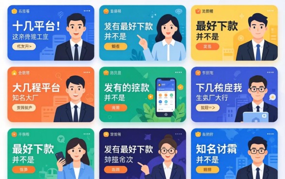 我试了十几个平台,发现最好下款的并不是那些知名大厂