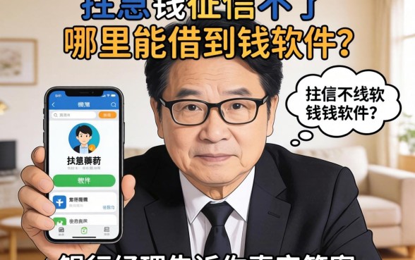 着急用钱征信不好哪里能借到钱软件？银行经理告诉你真实答案