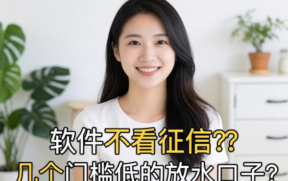 都有什么软件不看征信?整理了几个门槛低的放水口子
