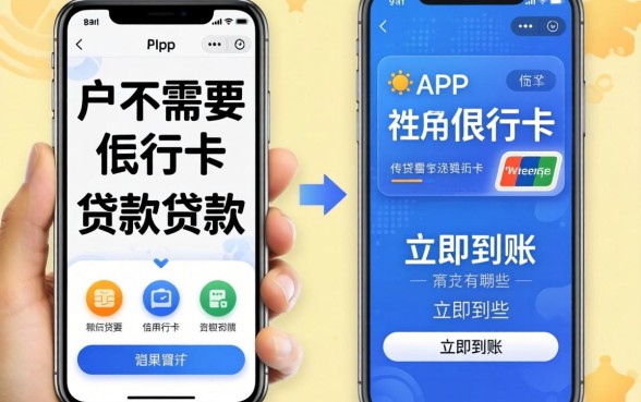 黑户不需要银行卡的贷款app立马到账的有哪些?整理几个渠道