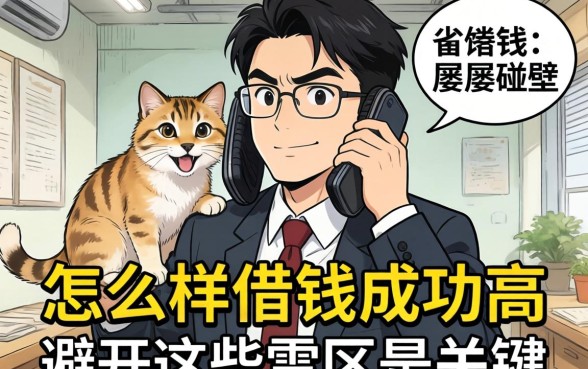 急需用钱却屡屡碰壁?怎么样借钱成功率高?避开这些雷区是关键