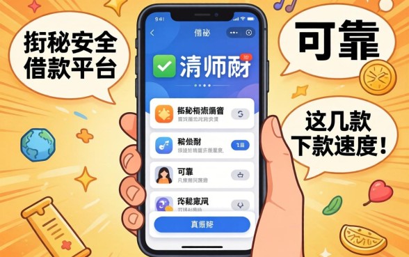揭秘比较安全的借款平台有哪些可靠,这几款下款速度惊人