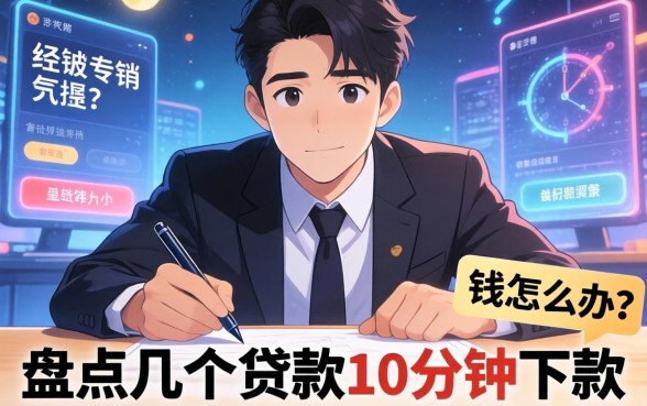 急需用钱怎么办？盘点几个贷款10分钟下款的渠道