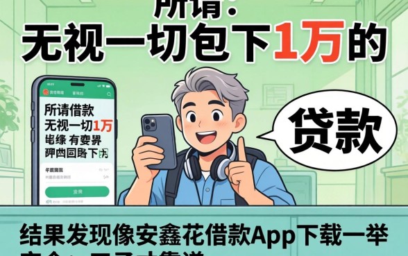 我试了那些所谓无视一切包下1万的贷款,结果发现像安鑫花借款app下载一样安全的口子才靠谱