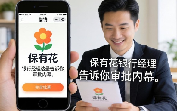 手机借钱app里的保有花:银行经理告诉你审批内幕