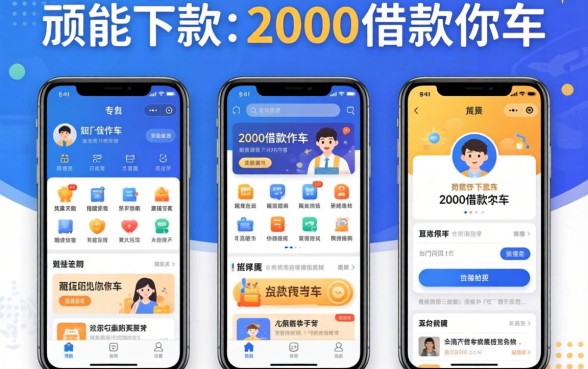 实测几款能下款的2000借款软件，门槛低到你想不到