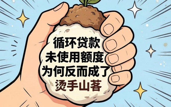 手里攥着个人循环贷款未使用额度，为何反而成了烫手山芋？