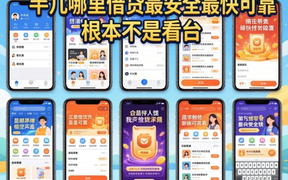 我试了十几个平台,发现手机哪里借钱最安全最快可靠根本不是看广告
