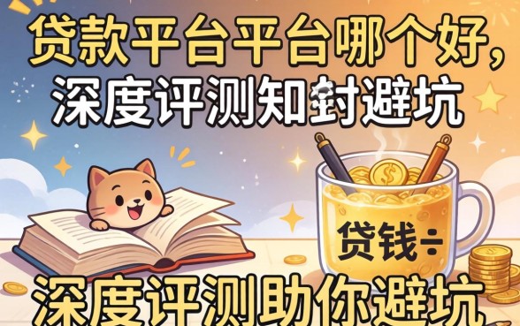 急需用钱却不知如何选择？贷款平台平台哪个好？深度评测助你避坑