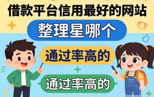 网上借款平台信用最好的网站是哪个？整理几个通过率高的