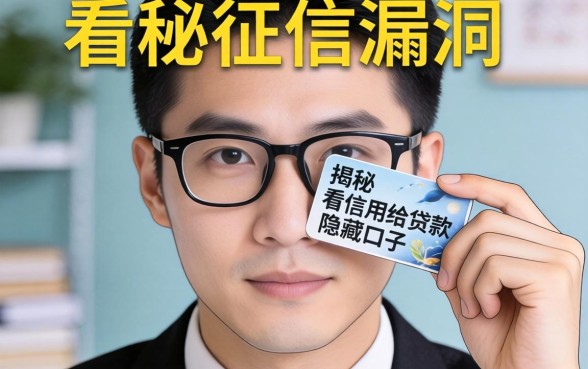 无视征信漏洞：揭秘不看信用给贷款的隐藏口子