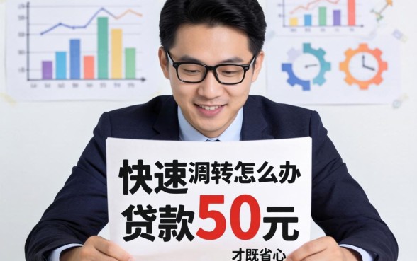 急需资金周转怎么办?如何快速贷款50万元才能既省心又安全?