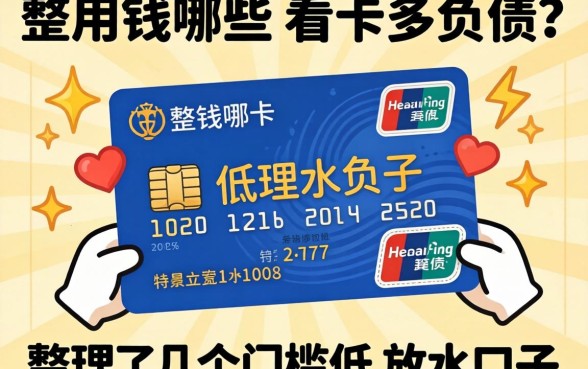 急用钱哪些不看卡多负债？整理了几个门槛低的放水口子