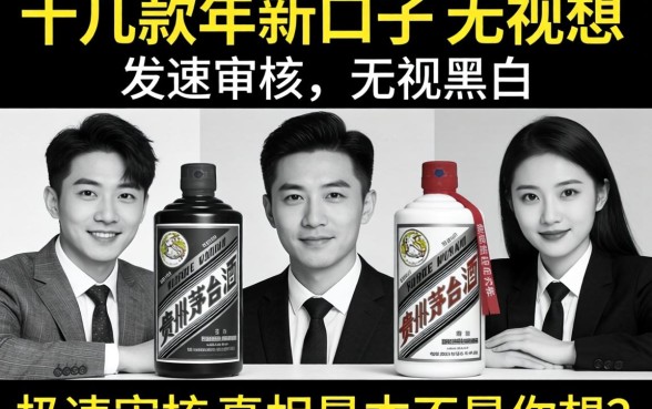 我试了十几款2026年新口子无视黑白，发现极速审核的真相根本不是你想的那样