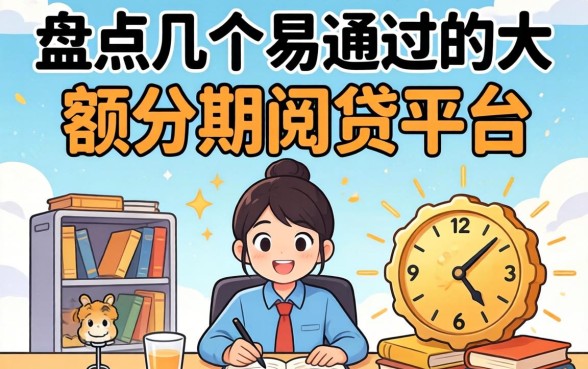 急需资金周转？盘点几个易通过的大额分期网贷平台