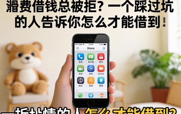 手机借钱总被拒？一个踩过坑的人告诉你怎么才能借到