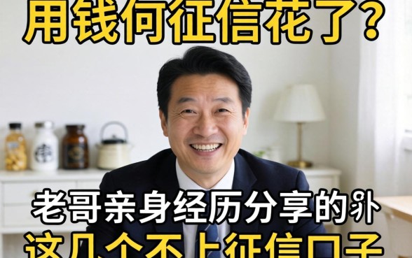 急用钱但征信花了？老哥亲身经历分享这几个不上征信的口子