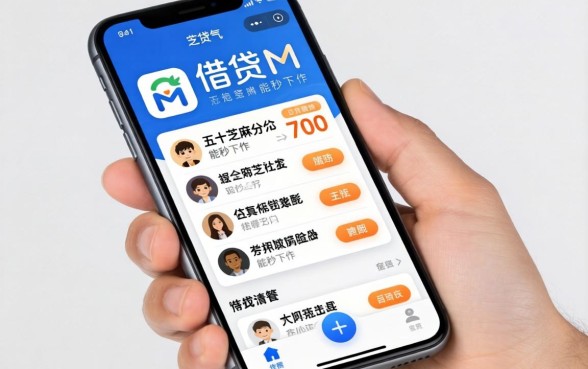 手机在线借钱m，细致阐述五个芝麻分700能秒下的app