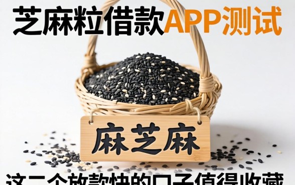 芝麻粒借款APP实测:这几个放款快的口子值得收藏