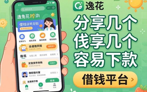 类似安逸花的借钱软件:分享几个容易下款的平台