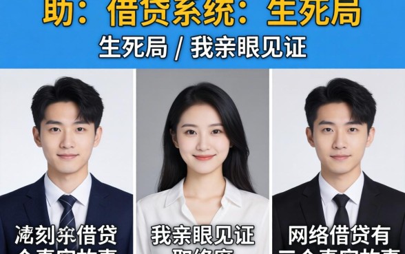 网络借贷系统里的生死局：我亲眼见证的三个真实故事