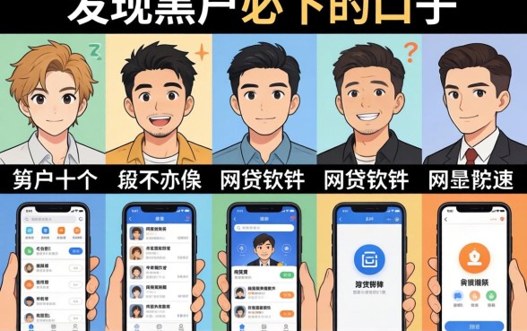我试了十个所谓黑户必下的口子，发现那些能快速通过的网贷软件背后全是坑
