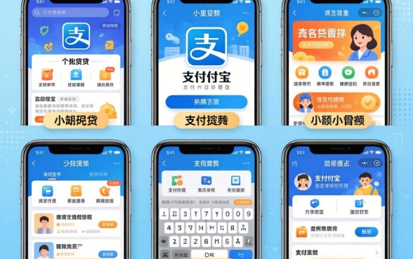 快速小额网贷，详细阐述5个手机支付宝小额贷款的app