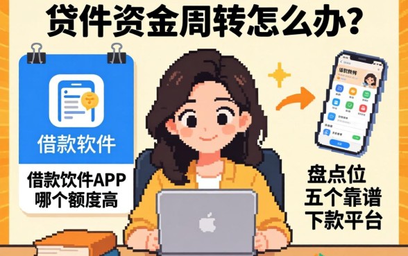 急需资金周转怎么办?借款软件APP哪个额度高?盘点五个靠谱下款平台