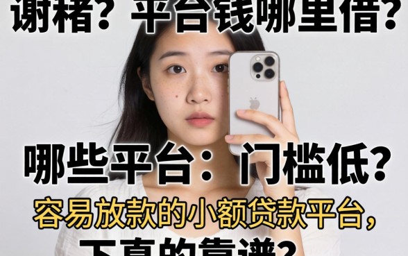 急需用钱哪里借？哪些平台门槛低？容易放款的小额贷款平台推荐下款真的靠谱吗？