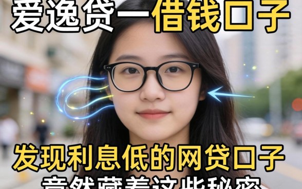 我试了几个像爱逸贷一样的借钱口子，发现利息低的网贷口子竟然藏着这些秘密