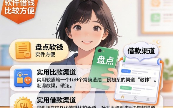 用什么软件可以借钱比较方便一点?盘点几个实用的借款渠道