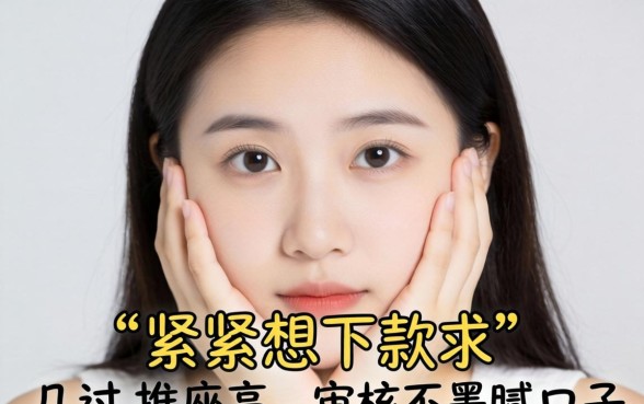 手头紧想下款，求推荐几个通过率高、审核不墨迹的借款口子？