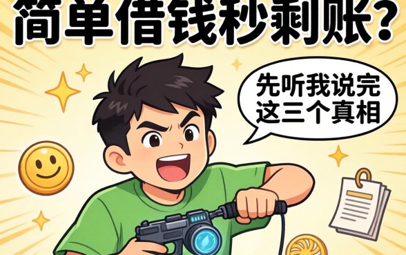 想快速简单借钱秒到账?先听我说完这三个真相