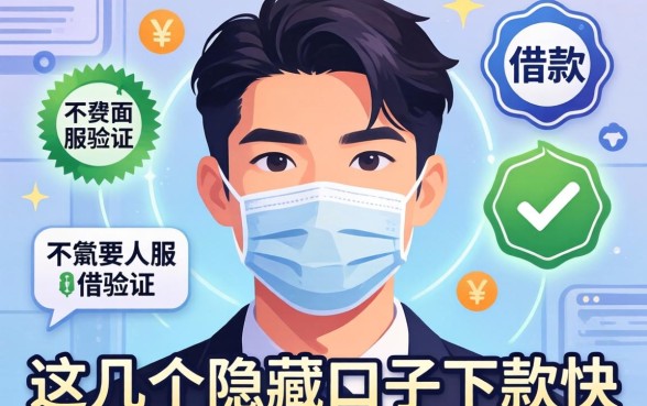 揭秘不需要人脸验证的借款：这几个隐藏口子下款快