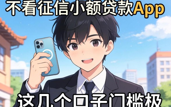 揭秘2026不看征信小额贷款app,这几个口子门槛极低