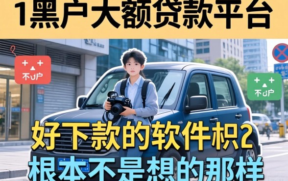 我翻了二十个黑户大额贷款平台,发现好下款的软件根本不是你想的那样