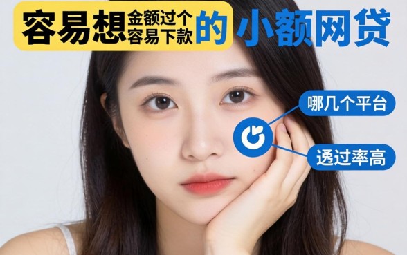 手头紧想找个容易下款的小额网贷，哪几个平台通过率高？