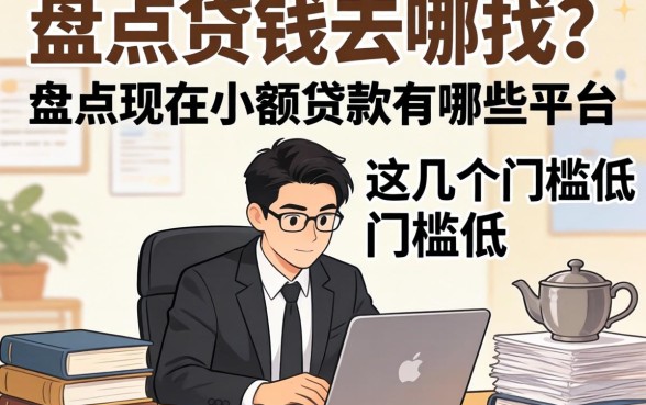 急需用钱去哪找？盘点现在小额贷款有哪些平台，这几个门槛低