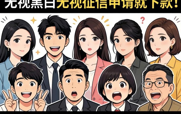 我试了十个所谓无视黑白无视征信申请就下款的app，结果让我很意外