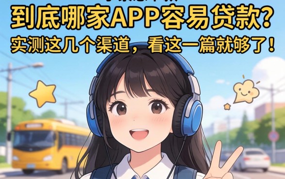 手头紧想下款，到底哪家APP容易贷款？实测这几个渠道，看这一篇就够了！