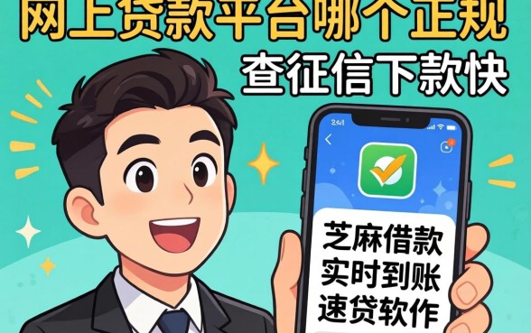 我试了网上贷款平台哪个正规不查征信下款快，结果芝麻借款实时到账速借软件让我意外