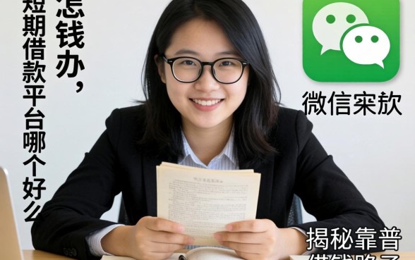 急需用钱怎么办?微信短期借款平台哪个好?揭秘靠谱借钱路子