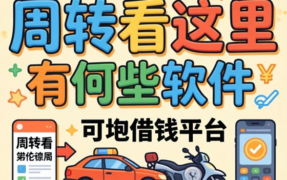 急需周转看这里有哪些软件可以借钱的平台整理