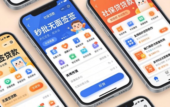 我试了几个凭社保贷款的平台，发现秒批无面签贷款软件并不像传说中那么美好