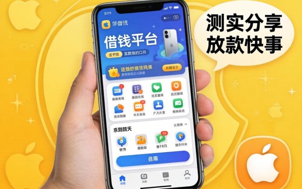 苹果手机有什么借钱平台？实测分享这几个放款快的口子