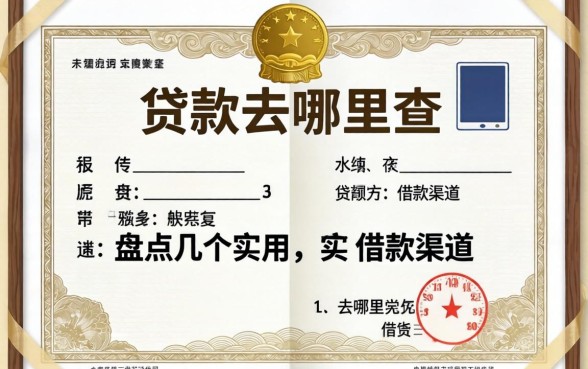 营业执照有没有贷款去哪里查?盘点几个实用的借款渠道