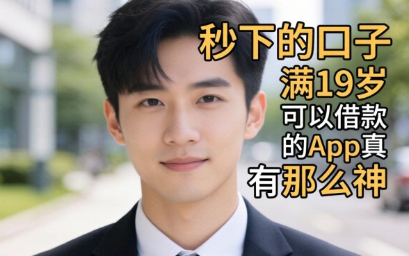 我试了那个2026秒下的口子,满19岁可以借款的app真有那么神吗