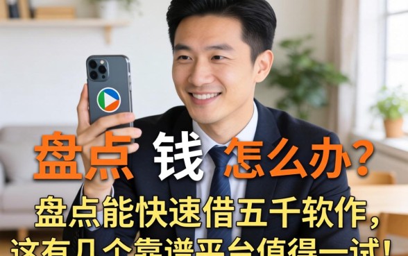 急需用钱怎么办?盘点能快速的借五千的软件,这几个靠谱平台值得一试!