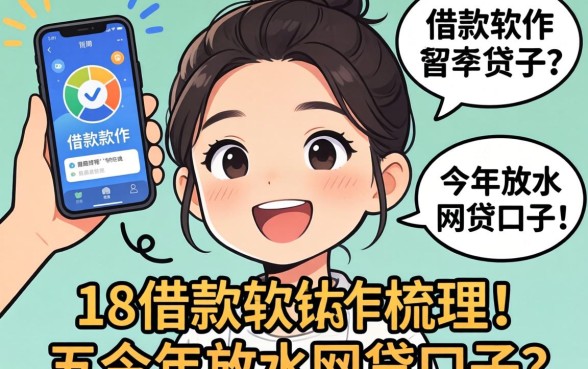 未满18的借款软件，梳理五个今年放水的网贷口子